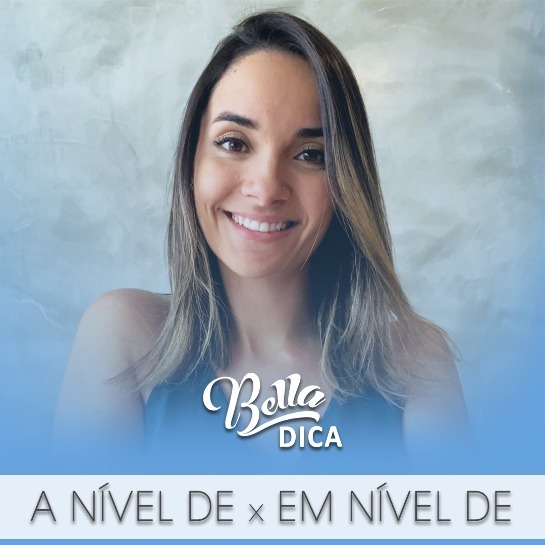 a nível de x em nível de